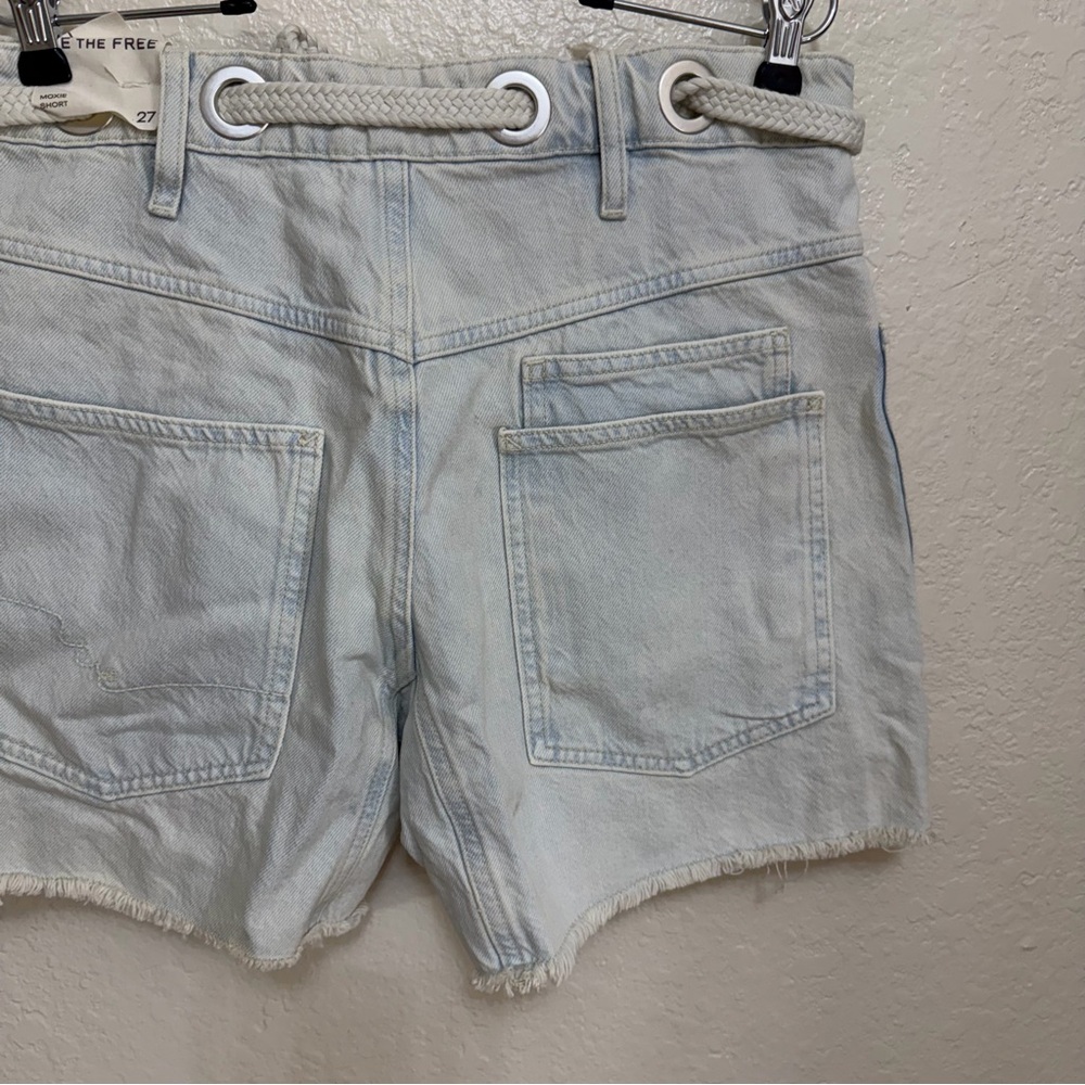 New Free People We The Free Moxie Barrel Shorts - Picture 12 of 13